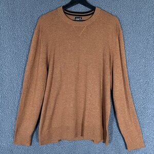 Smartwool Sparwood Crew Wool Blend Sweater - Men's Size M - Brown